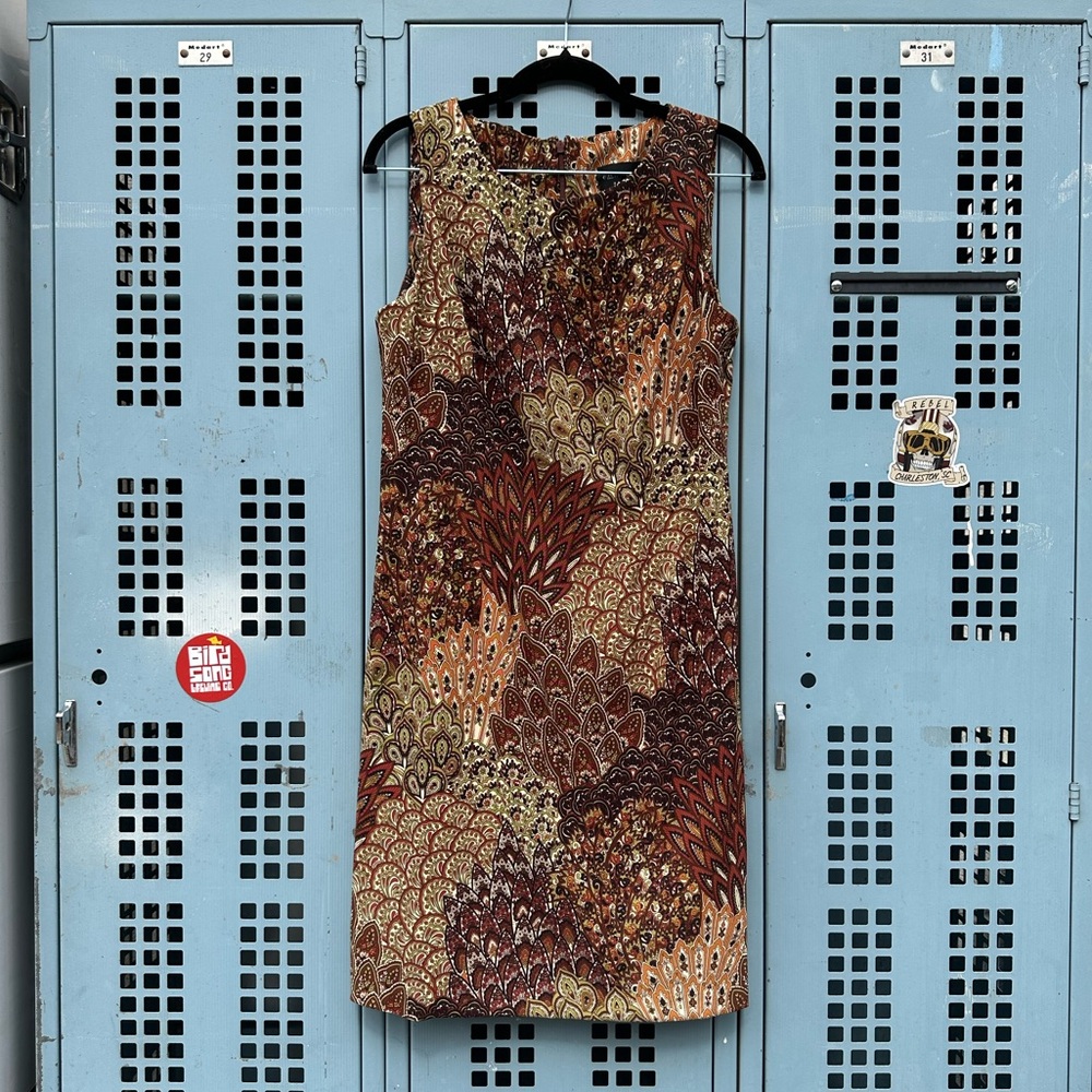 Y2K Paisley Print Boho Style Mini Dress